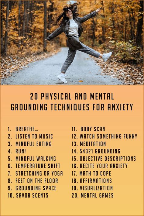 20 Physical Techniques & Grounding Exercises for Anxiety - Revive