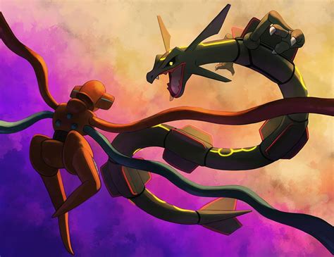 Deoxys vs Rayquaza [Tales of Elysium] by Haychel | Pokemon rayquaza ...