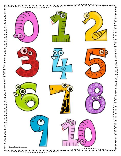 number flash cards printable 1 20 flashcards showy 10 - numbers 1 10 ...