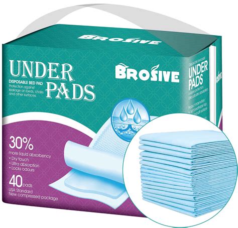 Buy Disposable Incontinence Bed Pads,Leak-Proof Breathable Disposable ...