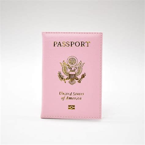 USA Cover for Passport Cover Pebble Soft Travel High Quality - 13 Colo ...