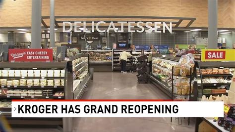 Inside the brand new Kroger look with a Starbucks and fresh deli ...