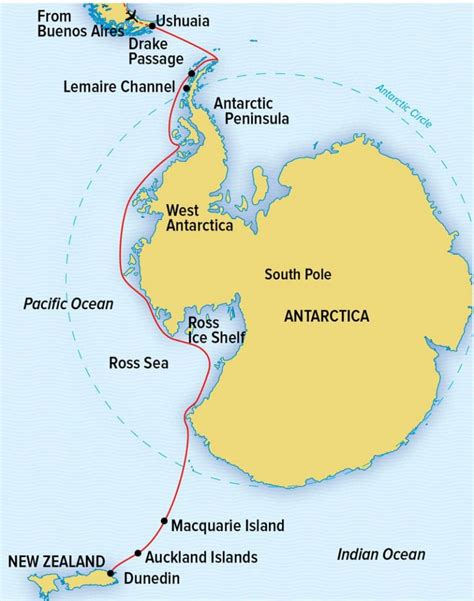 National Geographic Antarctica Cruise 2024 Itinerary - Amii Lynsey