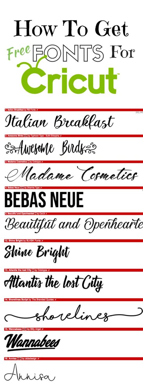 Best Free Fonts On Cricut Design Space - Best Design Idea