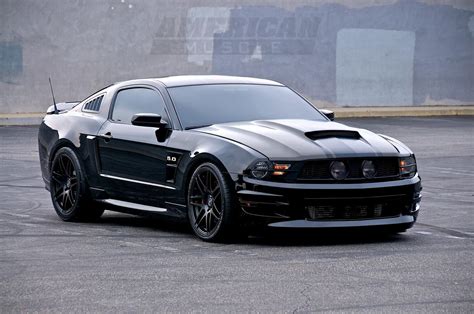 Ford Mustang... Nice clean black! | FORD MUSTANG Y OTROS COCHES ...