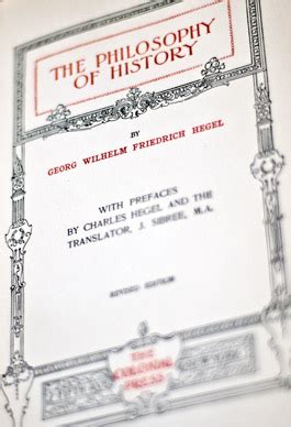 The Philosophy of History – GWF Hegel (1899) – GOHD Books