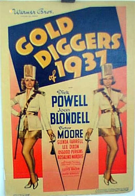 "EN PARADE" MOVIE POSTER - "GOLD DIGGERS OF 1937" MOVIE POSTER