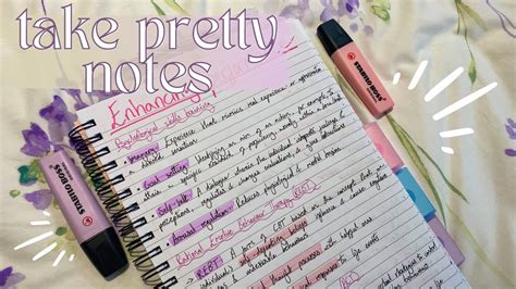 Take Easy And Aesthetic Revision Notes 🖊 - YouTube