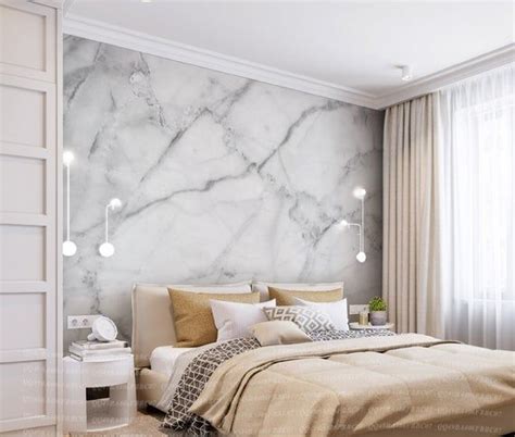 Marble Wall Mural 3d Embossed Beautiful Wall Paper for Living Room ...