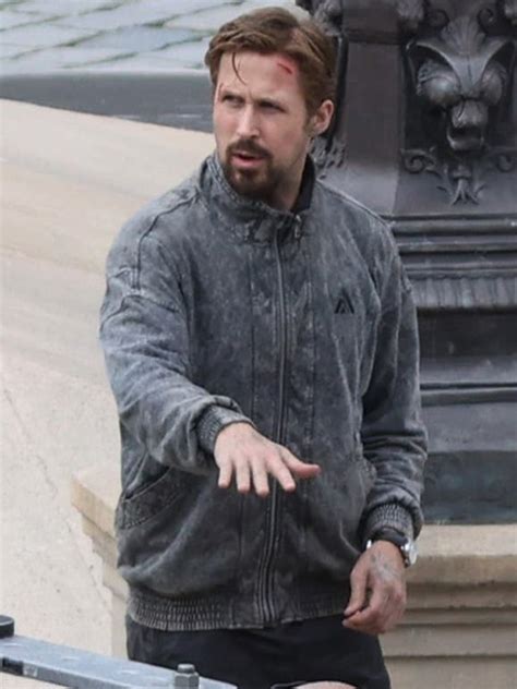 The Gray Man Ryan Gosling Grey Jacket | Court Gentry Jacket