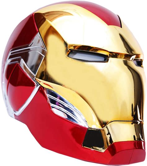 QWEASZER Iron Man Electronic Helmet, Avengers Iron man helmet mask ...