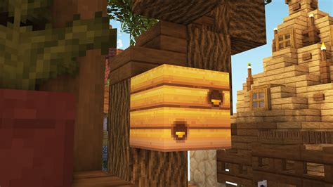 Better BeeHive Minecraft Texture Pack