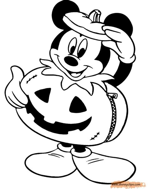 Pin van J🌸yce op Disney Halloween Color | Mickey mouse halloween ...