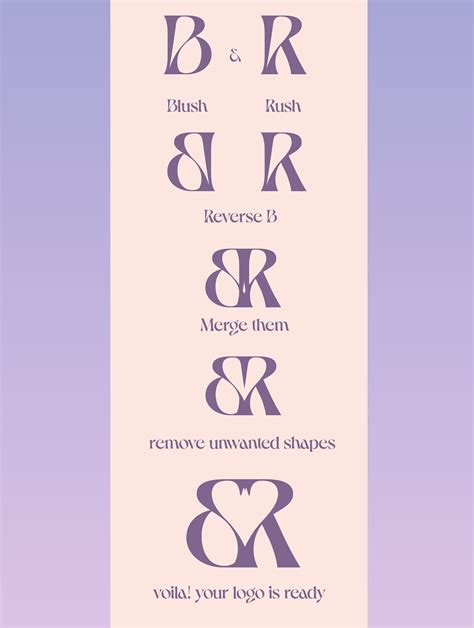 Blush & Rush - Logo, Branding, Packaging Design on Behance