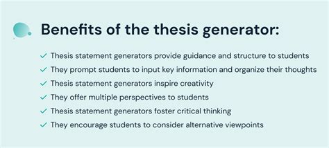 How Can a Thesis Statement Generator Benefit You? | CustomWritings.com ...