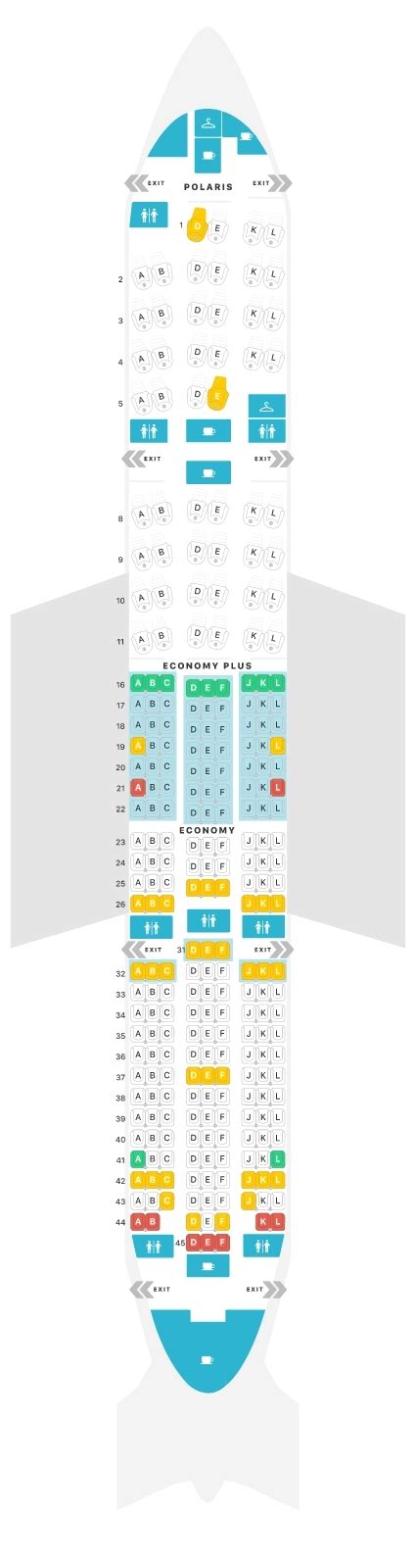 Delta Airlines Boeing 777 300er Seat Map - Infoupdate.org