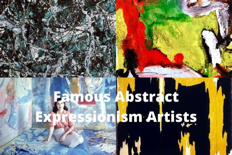 10 Most Famous Abstract Expressionism Artists - Artst