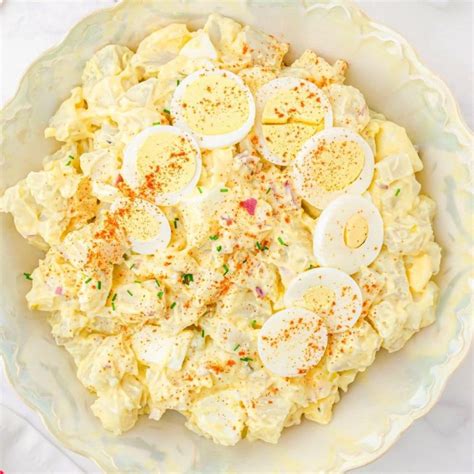 Classic Potato Salad Recipe with Egg - Harbour Breeze Home