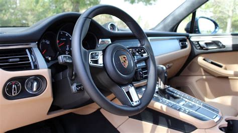 2020 Porsche Macan Turbo Interior Driveway Test