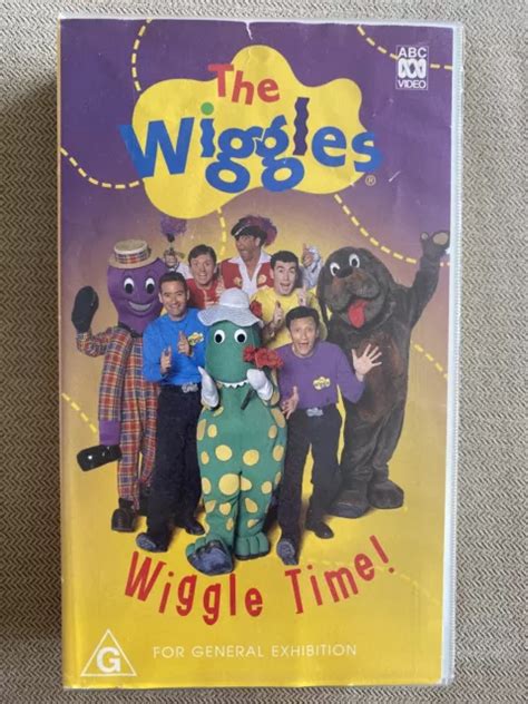 THE WIGGLES : Wiggle Time VHS ABC Kids Video PAL 1998 Original Cast $14 ...