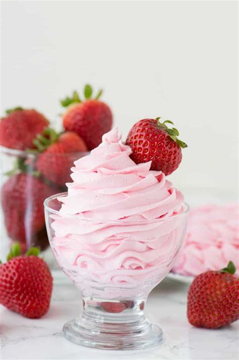 Strawberry Whipped Cream - The First Year