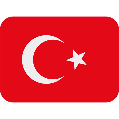 🇹🇷 Bandeira: Turquia Emoji