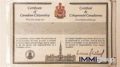 Curious wording on citizenship certificate: What is a "Canadian subject ...