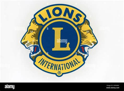 Lions Clubs International logo Stock Photo - Alamy