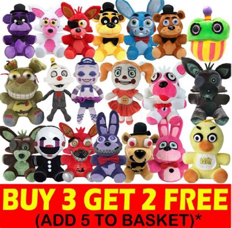 RANKING THE NEW FNAF CHIBI YOUTOOZ PLUSHIES FROM BEST TO WORST ...