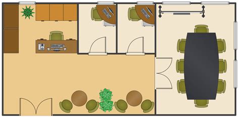 Office Layout Plans Solution | ConceptDraw.com