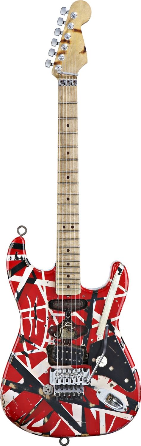 Eddie van halen (fender strat) AKA "Frankenstrat" | Music | Famous ...