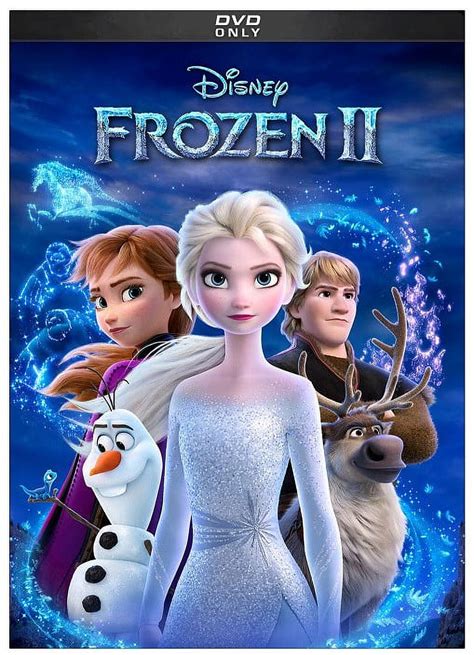 Disney's Frozen II (DVD): Adventure Movie featuring Queen Elsa and Anna ...