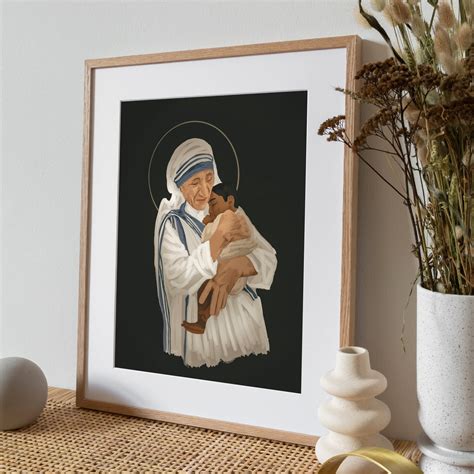 St. Teresa of Calcutta DIGITAL PRINT - Etsy