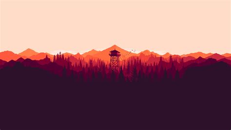 Firewatch Wallpaper - Wallpamac.fr : Wallpamac.fr