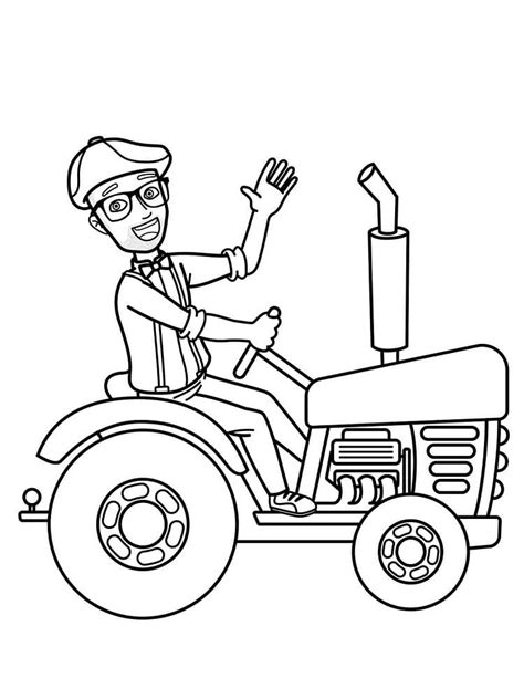 Blippi Airplane Coloring Page | Porn Sex Picture