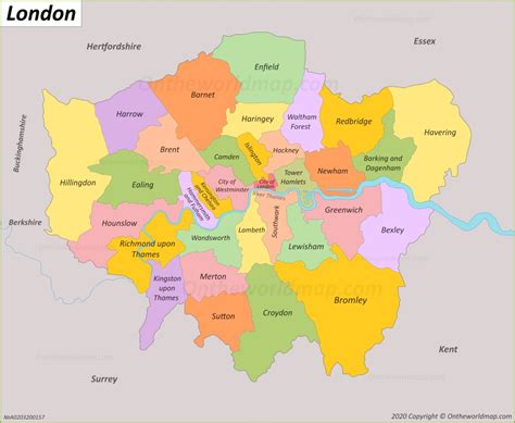 London Map | UK | Discover London with Detailed Maps