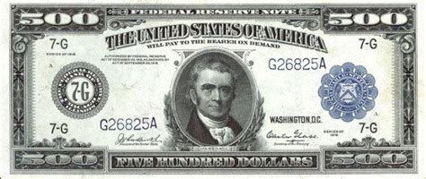 $500 Bill Values - Paper Money Price Guide