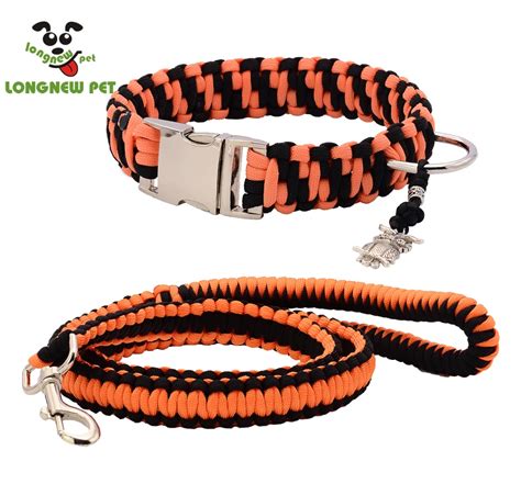 Parachute Cord Dog Collar Hand make High Quality Paracord Pet Collar ...