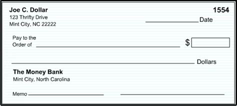 Can I Print A Blank Check - Free Printable Templates