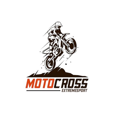 Premium Vector | Motocross logo