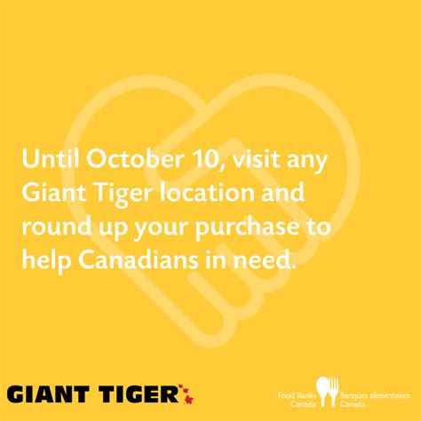 Giant Tiger Round Up – Banque d'aliments Sudbury Food Bank