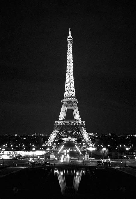 Eiffel Tower In Black And White Photograph by Heidi Hermes