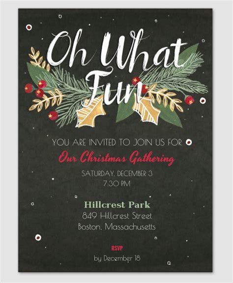 37+ Christmas Party Invitation Templates - PSD, Vector AI, EPS