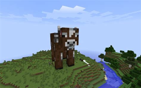 Statue of a Cow Minecraft Project