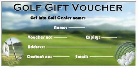 Golf Certificate Templates For Word