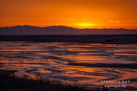 Photo: Sunset on Medano creek. Great Sand Dunes National Park, Colorado.