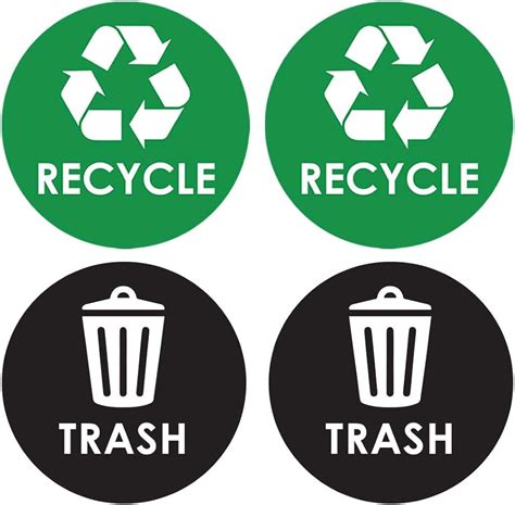 Amazon.com: trash can labels