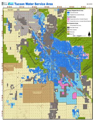 Fillable Online Tucson Water Service Area Fax Email Print - pdfFiller