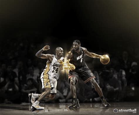 Lebron Vs Kobe Wallpapers HD - Wallpaper Cave