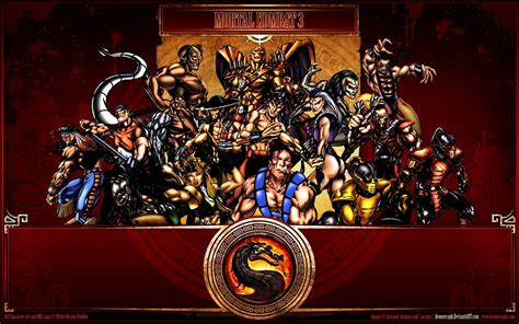 Mortal Kombat Characters Wallpapers - Wallpaper Cave